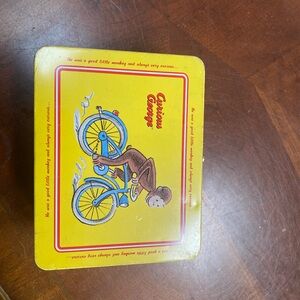 Curious George Metal Lunch Box